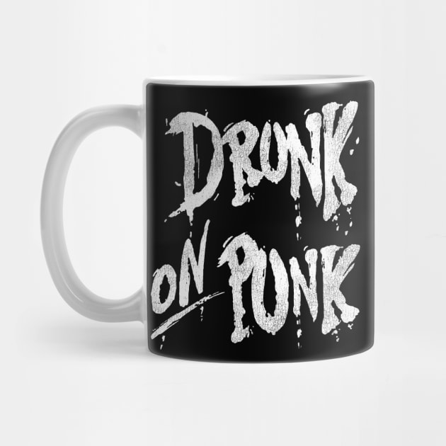 Drunk on Punk Straight Edge Sober Lifestyle by darklordpug